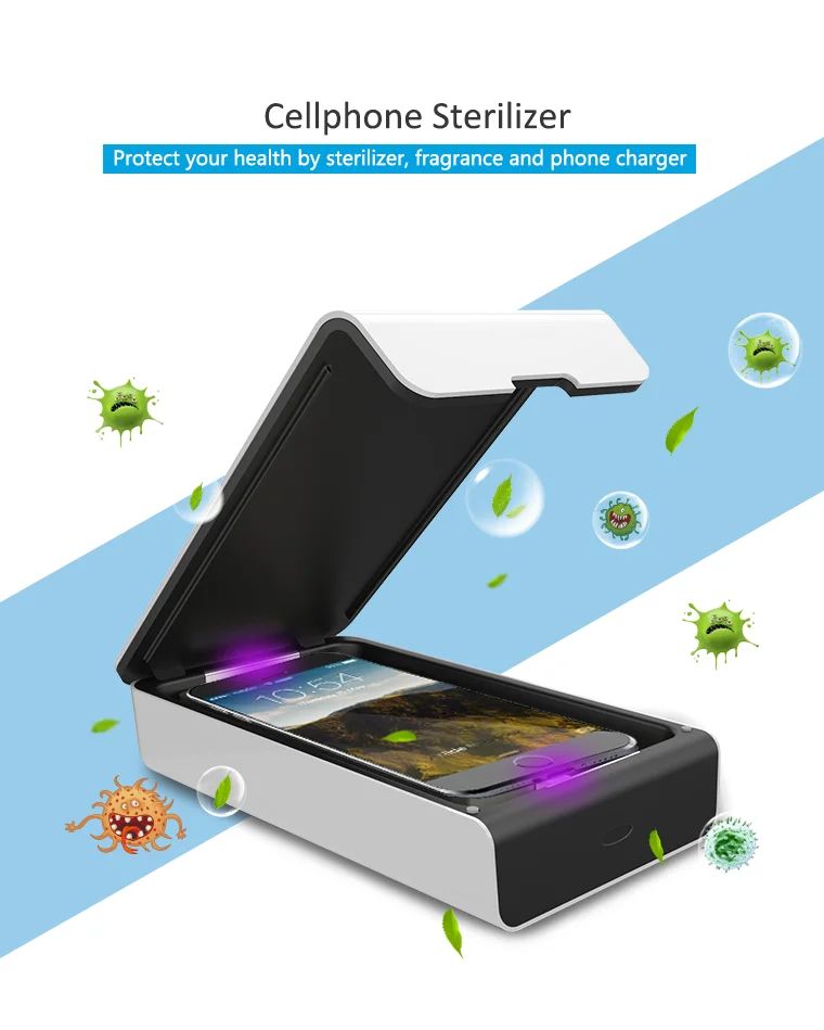 Multifunction Charging Case with UV Sanitizer Smart Phone Ultraviolet Rays Antibacterial
