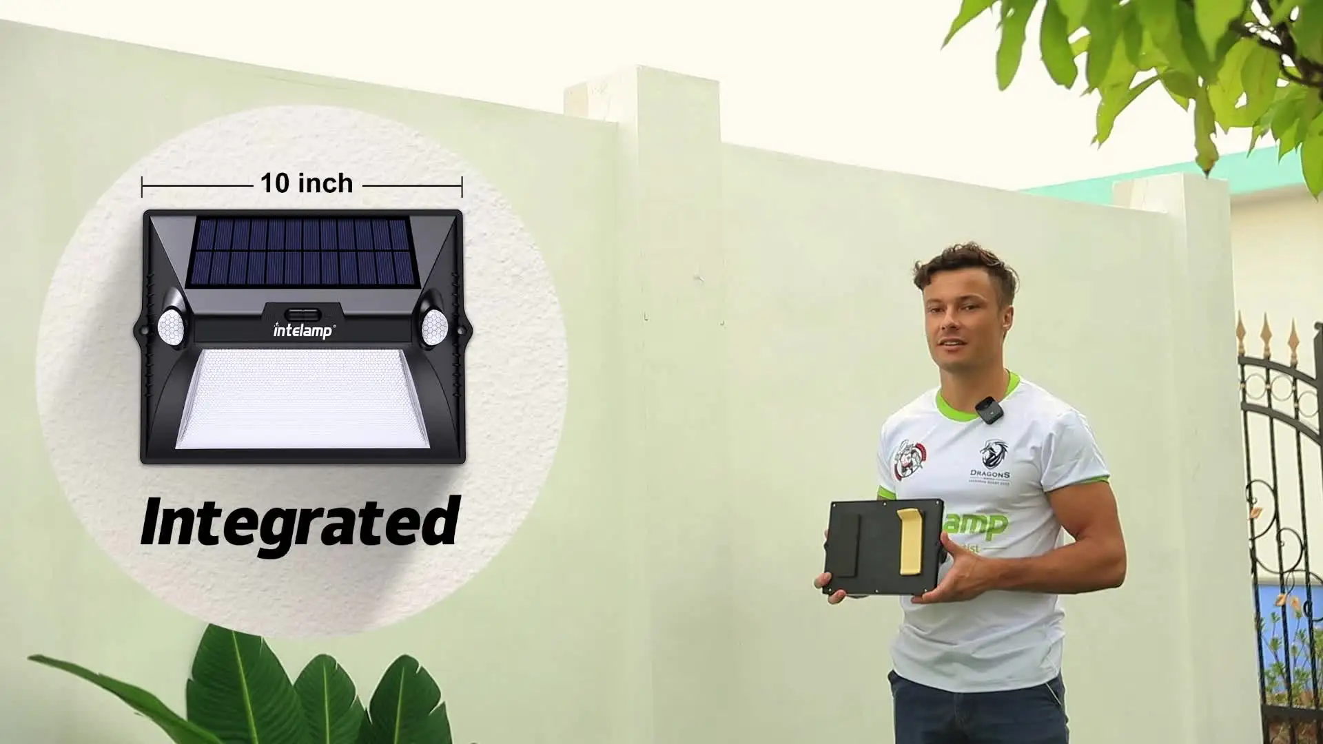 Intelamp Solar Motion Sensor Lights for Outdoor Use OEM Wholesale