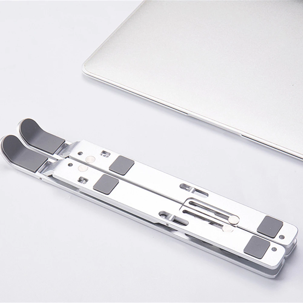 Portable Laptop Stand Aluminium alloy Foldable Notebook Holder Tablet Base Cooling stand For Macbook Pro PC Computer Accessories