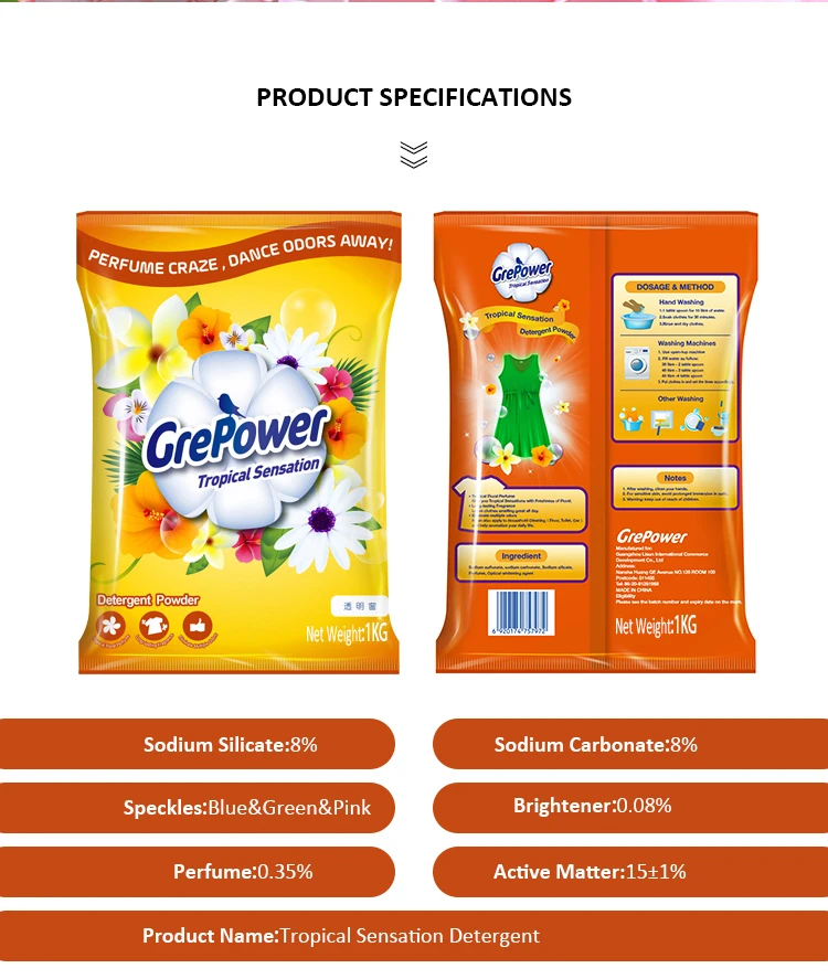 Africa market detergent powder/washing detergent powder/powder detergent