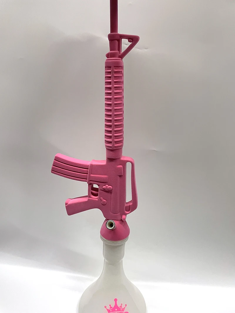 Wholesale New Large Mob Hookah 95cm Tall Pink Ak47 Shisha Hookah Set