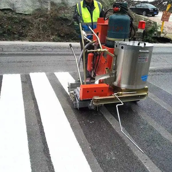 Manual Selfpropelled Painting Thermoplastic Road Marking Paint Machine
