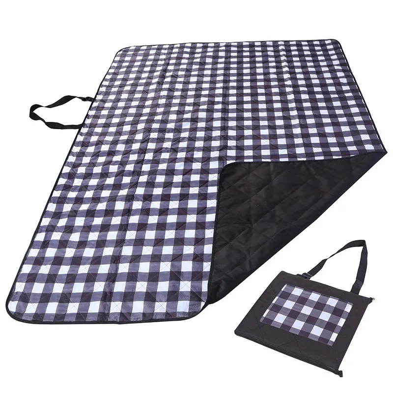 Hot Selling 600D Oxford Cloth Outdoor Sand Proof and Waterproof Foldable Lawn Cushion Stylish Picnic Mat/Rug /blanket