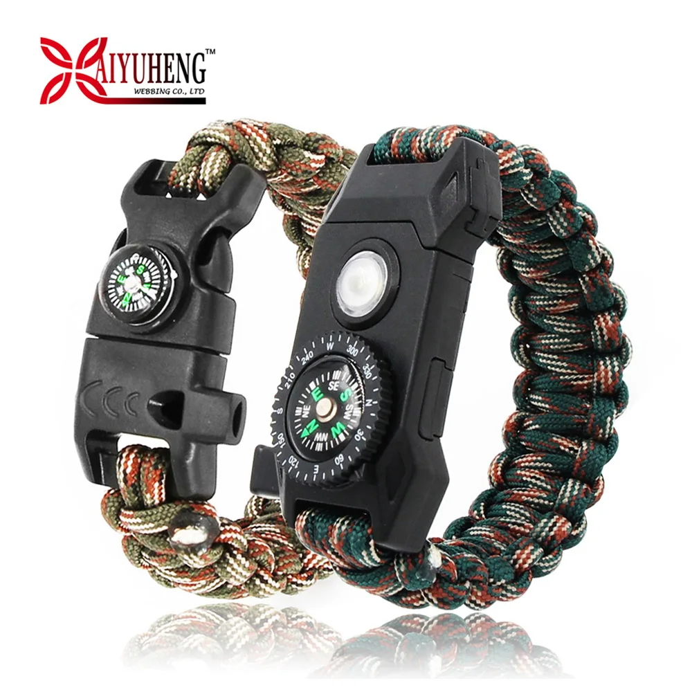 Where Can I Get Survival Paracord Bracelet With Name Led Light