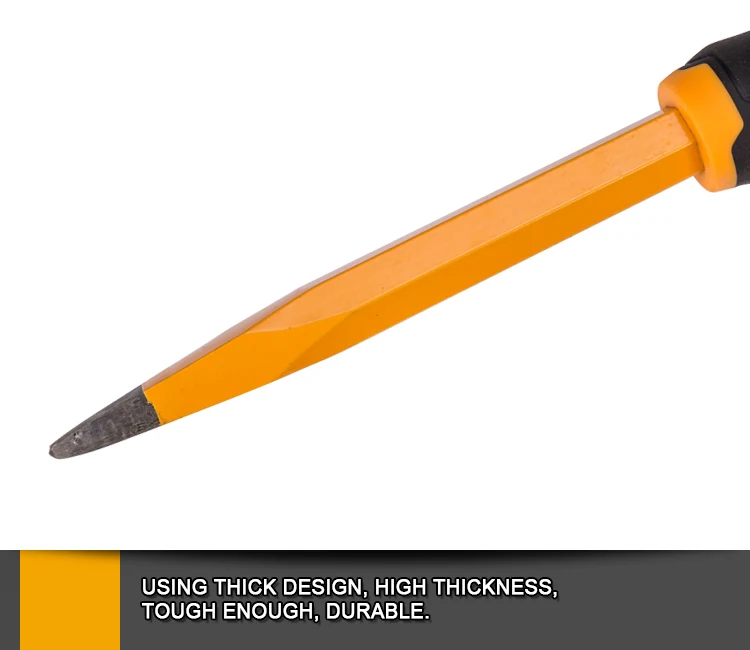 Dingqi High Quality Stone Chisel Quarry Pick Quarry Chisel Carbon Steel