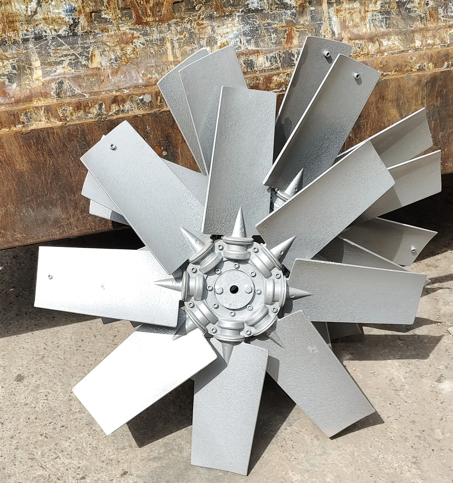 Axial Flow Fan, Aluminium, 300-1800mm, large - detail 8