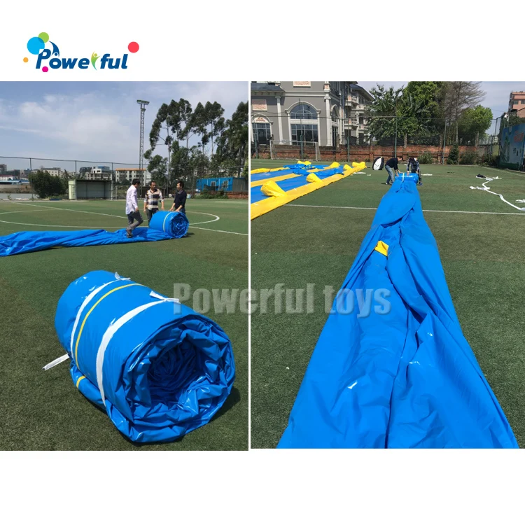 Funny jumping slide, inflatable bouncy slide for pool