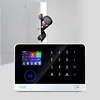 Hi-tech product most popular wireless home alarm system wifi+2g+ip camera/wifi+3g+ip camera high quality alarm system