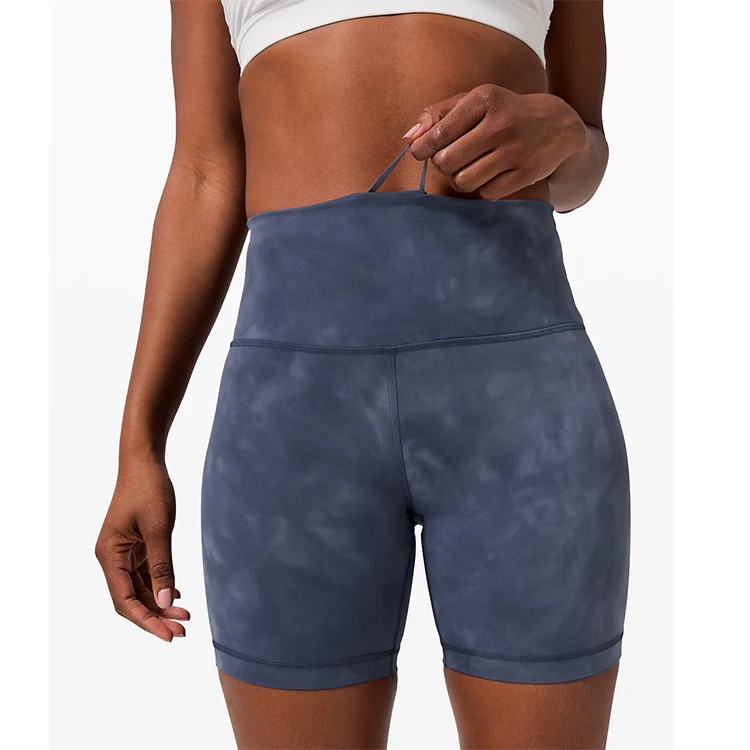 lululemon tie dye biker shorts