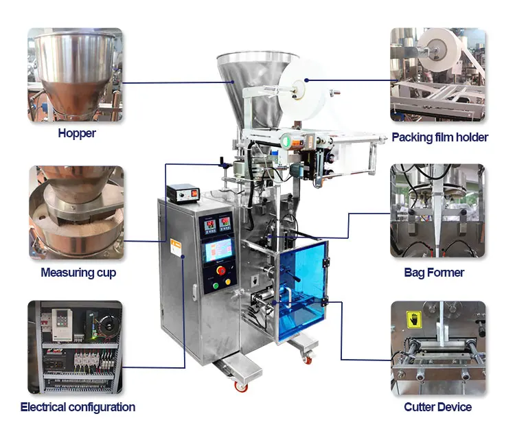 5g Small Hotel Granulated Sugar Stick Packet Sugar Sachet Packing