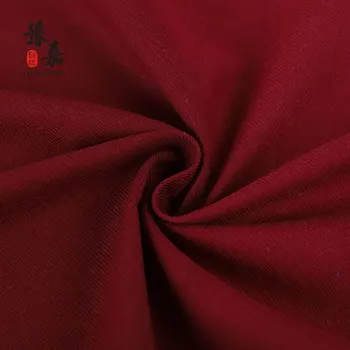 Groothandel 100% Katoen Flanel Stof Rode Geweven Stof Thuis Textiel