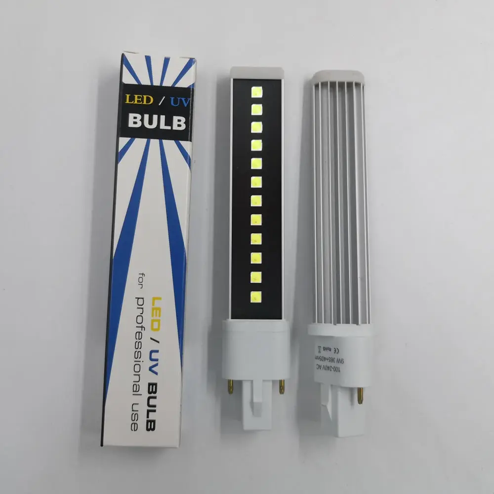 Modern High Quality Finely Processed Energy-Saving Gel curing polish curing UV led lamp nail light tube bulb LED 365-405nm