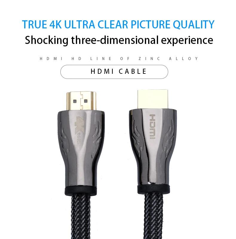 Manufacturers produce 4K hd 2.0 version hhdmi cable audio cable for computer TV - ANKUX.COM