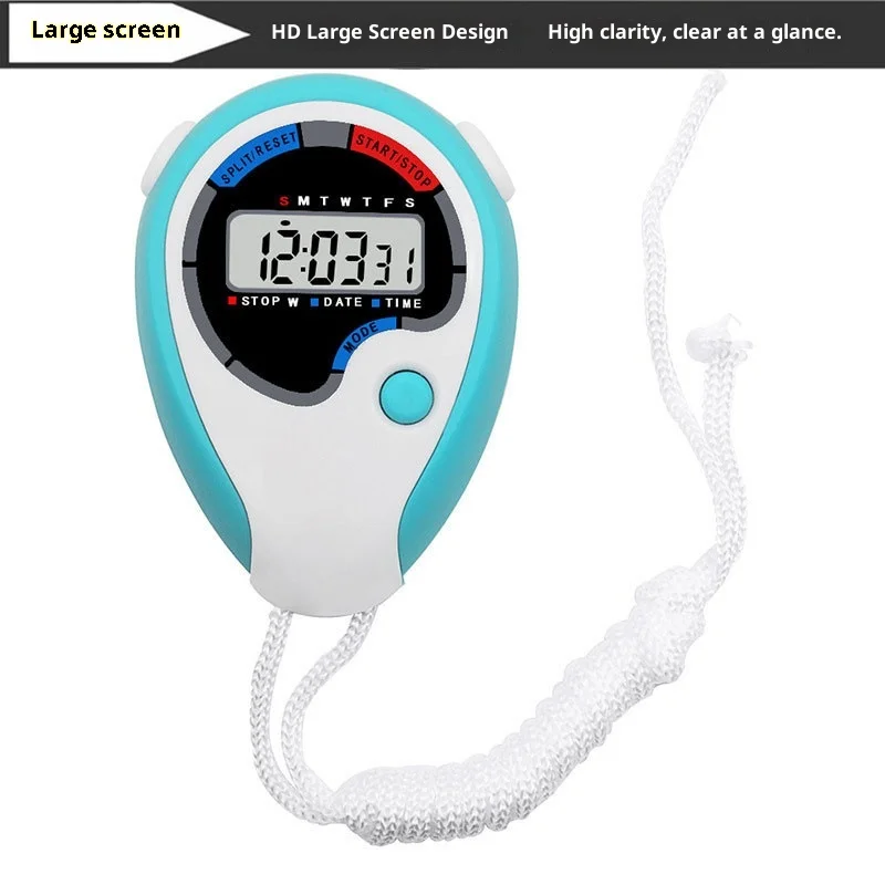 4 Colors Single Channel Electronic Stopwatch-Customized Logo for ...