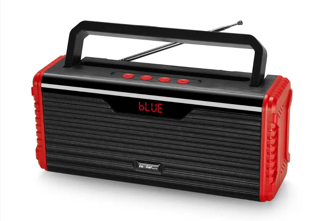 IS-X204 New design small portable original Home and outdoor music USB FM Radio wireless bt speaker system - ANKUX.COM