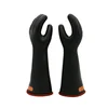 Shuangan 40kv latex gloves, class 4 insulated gloves for live work, protective gloves for high-voltage electricians