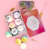 Pure essential oil bath salt charcoal bath product with custom packaging box