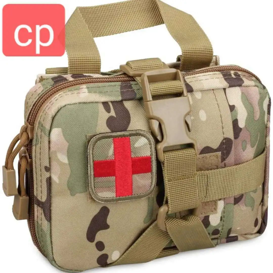 Outdoor Tactical Military Medical First Aid Kit Travel Compact Medical
