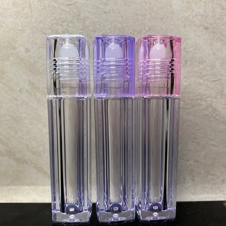 
Roller Bottle Empty Lipgloss Bottle Plastic Lip Gloss Tubes Roll-on Bottle clear Lipgloss Oil Tubes 