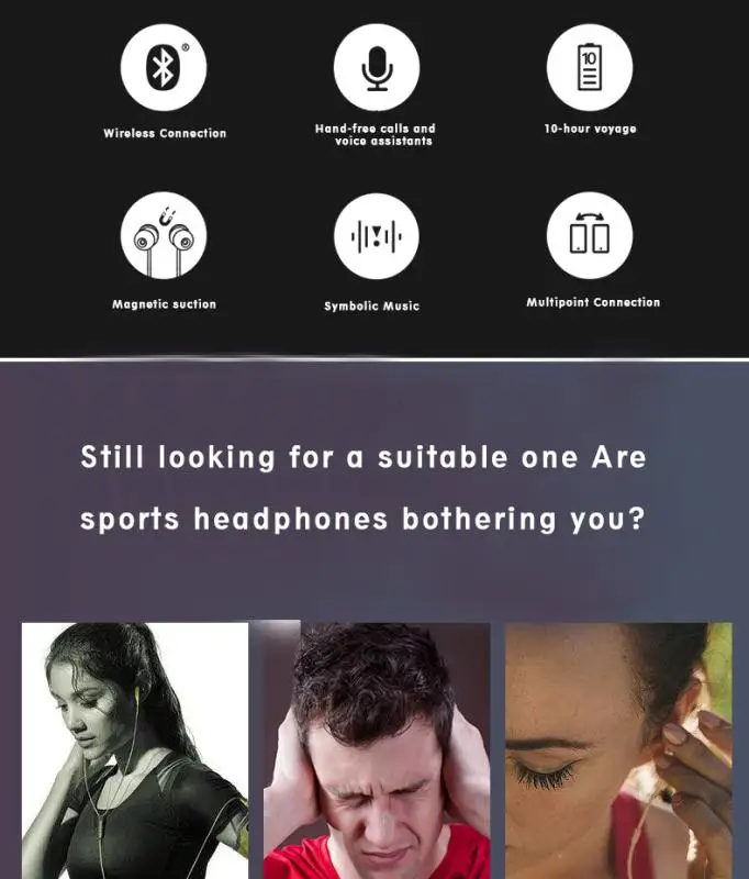 hot sale B-300 wireless headphones bluetooth headset in china beats headset for earphone - ANKUX.COM