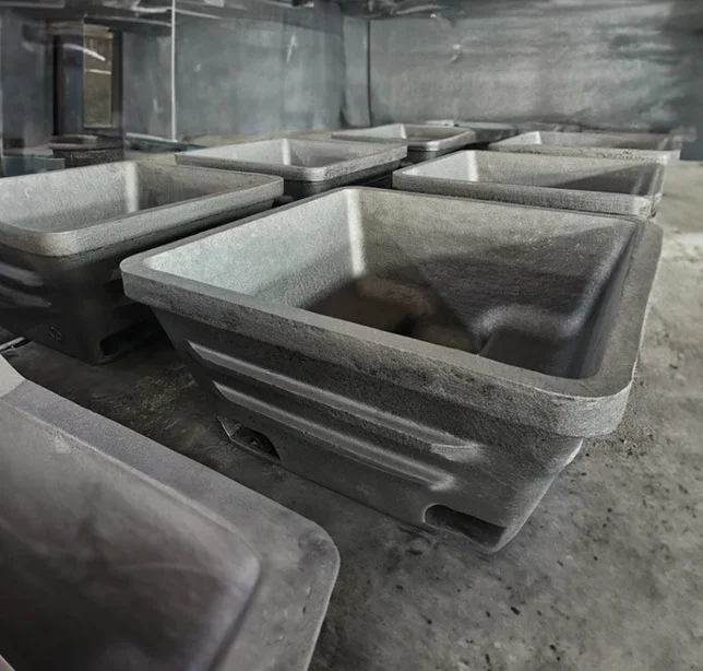 Customized 2t Crude Copper Ingot Molds With Forklift Hole Metal Casting