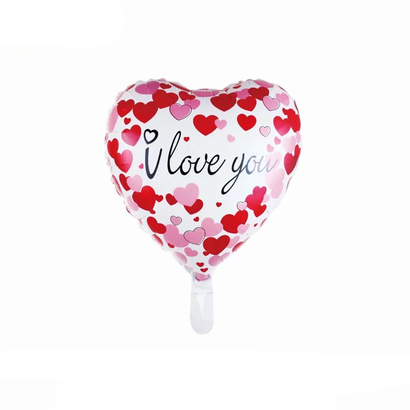 批发爱情装饰 18英寸心形聚脂铝箔气球