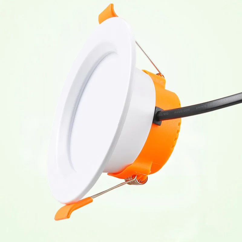 LED Downlights Aluminum housing indoor led recessed down light housing 3w led downlight ip44