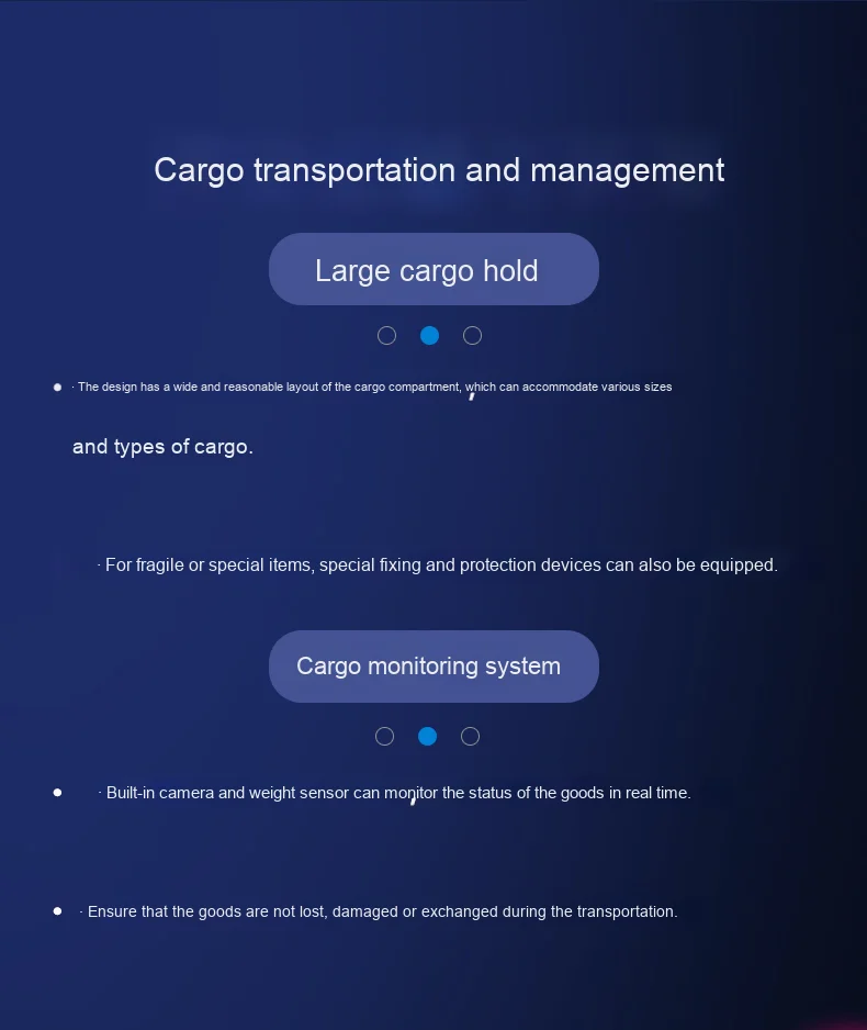 Intelligent AI Voice Mutual Assistance Unmanned Delivery Robot for Outdoor Security Multifunctional Community Service Courier factory