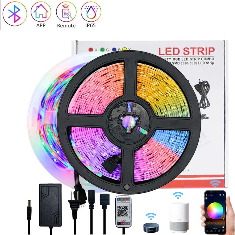China professional manufacture bluetooth control dc 12v 3a white pcb led strip light for wholesale
