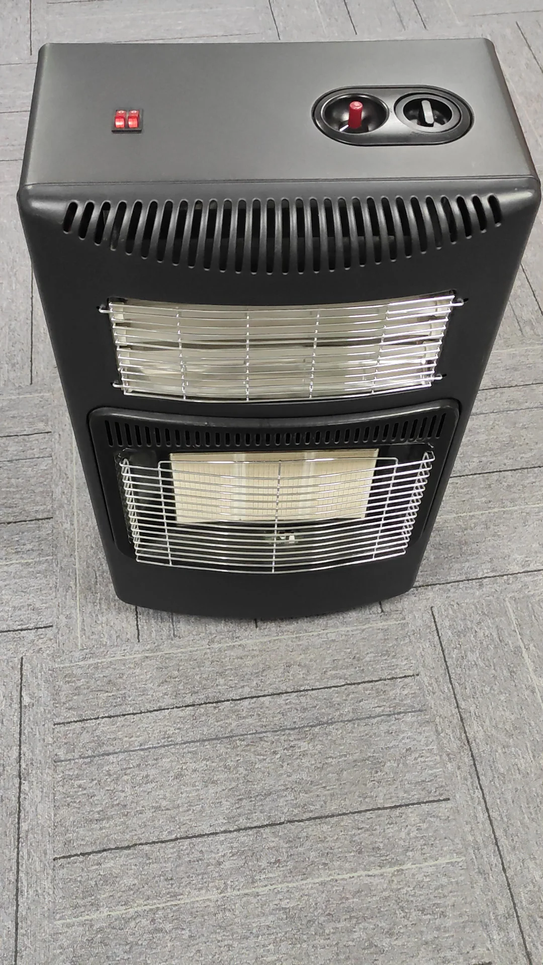 Portable Indoor Infrared Ceramic Propane Gas Convector 3 In 1 Electric & Gas & Fan Room Heater