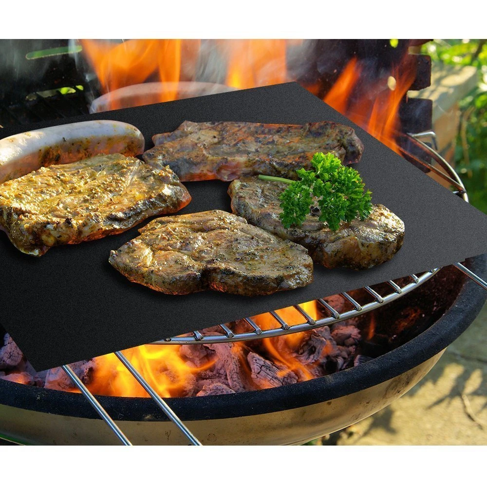 Nonstick Bbq Baking Sheet Heat Resistant Reusable Bpa Free Fire