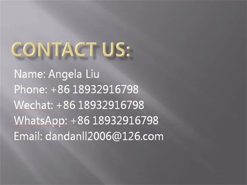 contact us