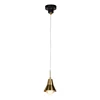 Simple decoration indoor hotel loft kitchen copper rain drop single hanging G9 pendant light