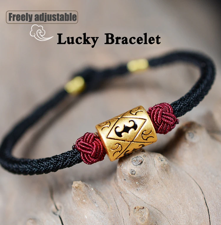 Fashion Handmade Adjustable Braided Bracelet Lettering Bangle Unisex Jewellery