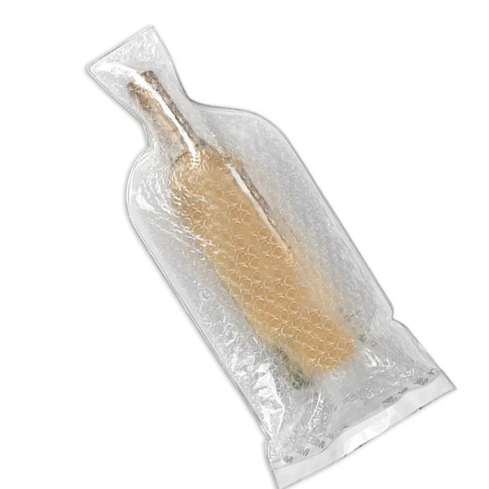 pvc bubble wine bag