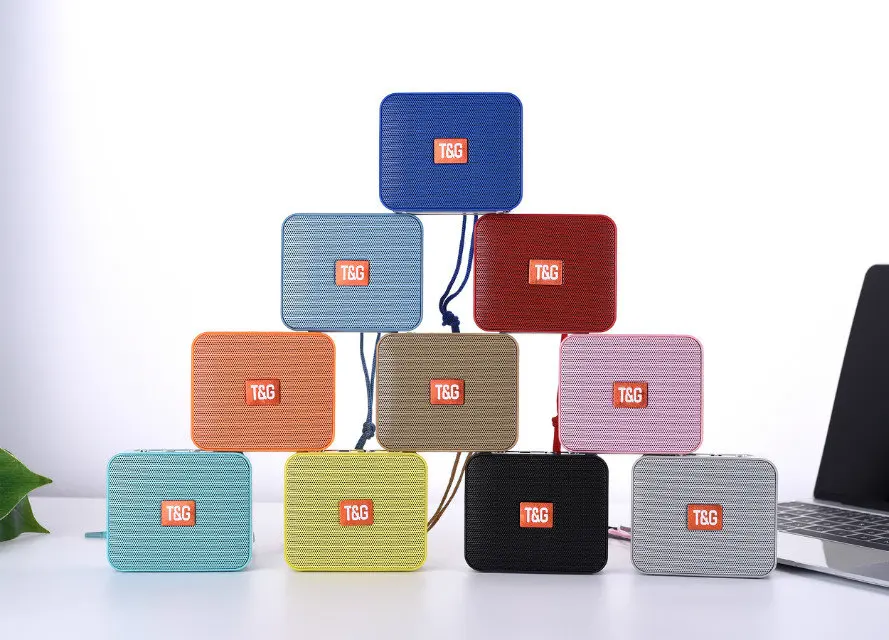 GOOD Price Mini Speaker T&G 166 Portable Speaker BLE5.0 Card TWS Bass Wireless Speaker - ANKUX.COM