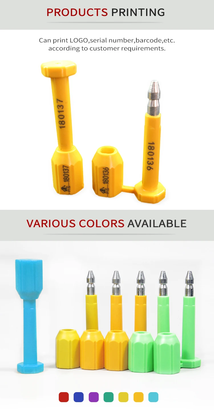 Hs Code Bolt Seal Agbs001 Security Container Bolt Seal Buy Hs Code