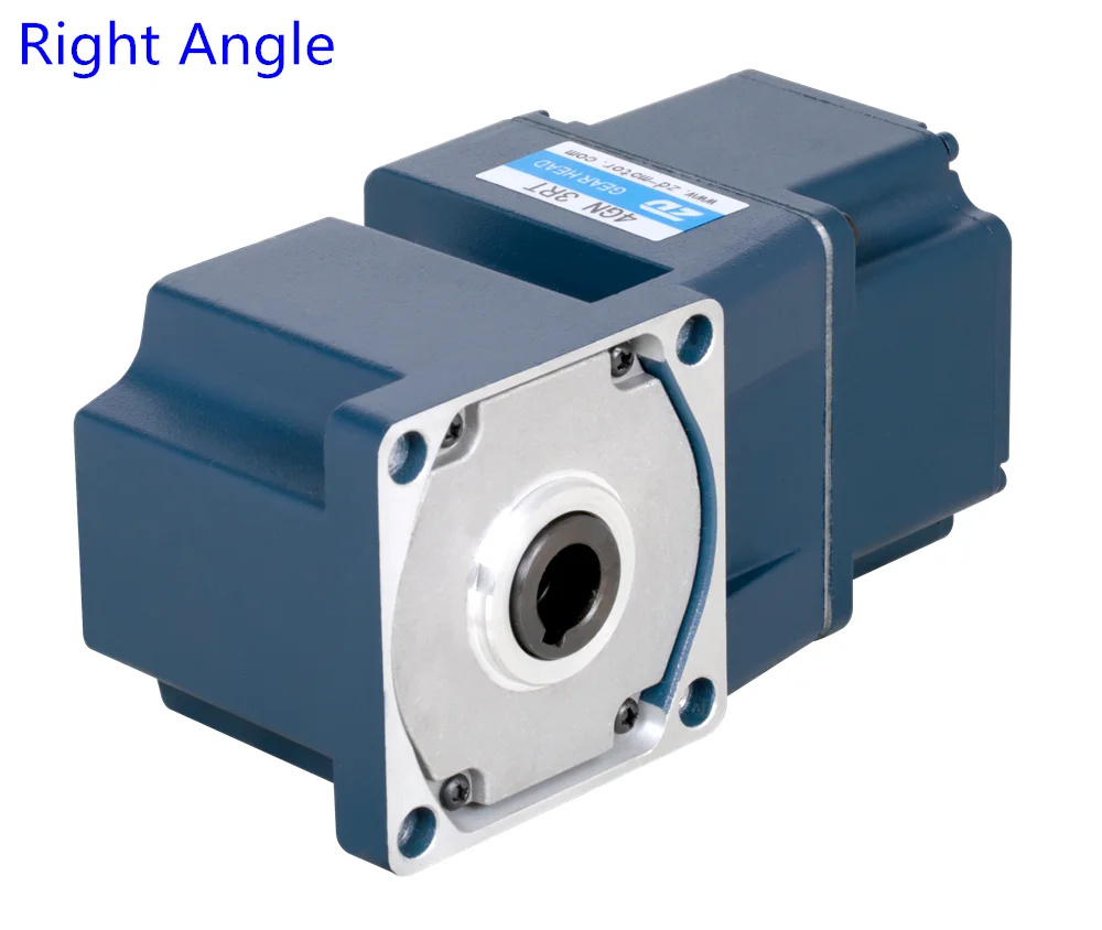 60 watt zd motor dc right angle hollow shaft bldc gear motor for