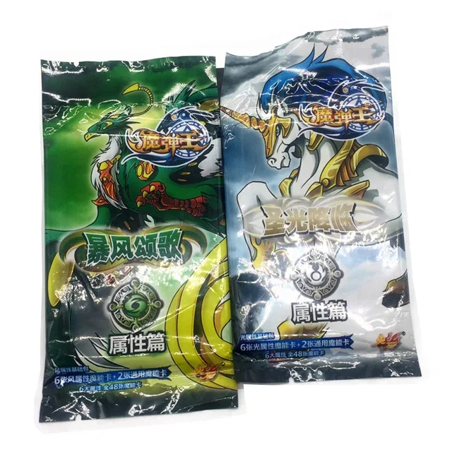 Custom Foil Packaging For Holographic Magic Japanese Trading Cards