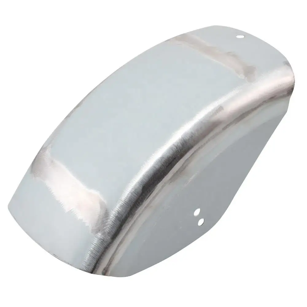 Motorcycle Raw Finish Short Iron Flat Rear Fender Mudguard for Harley Sportster Iron XL 883 1200 48 72 Bobber Custom Cafe Racer