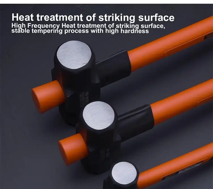 3LB Carbon Steel Sledge Hammer With Fiberglass Handle