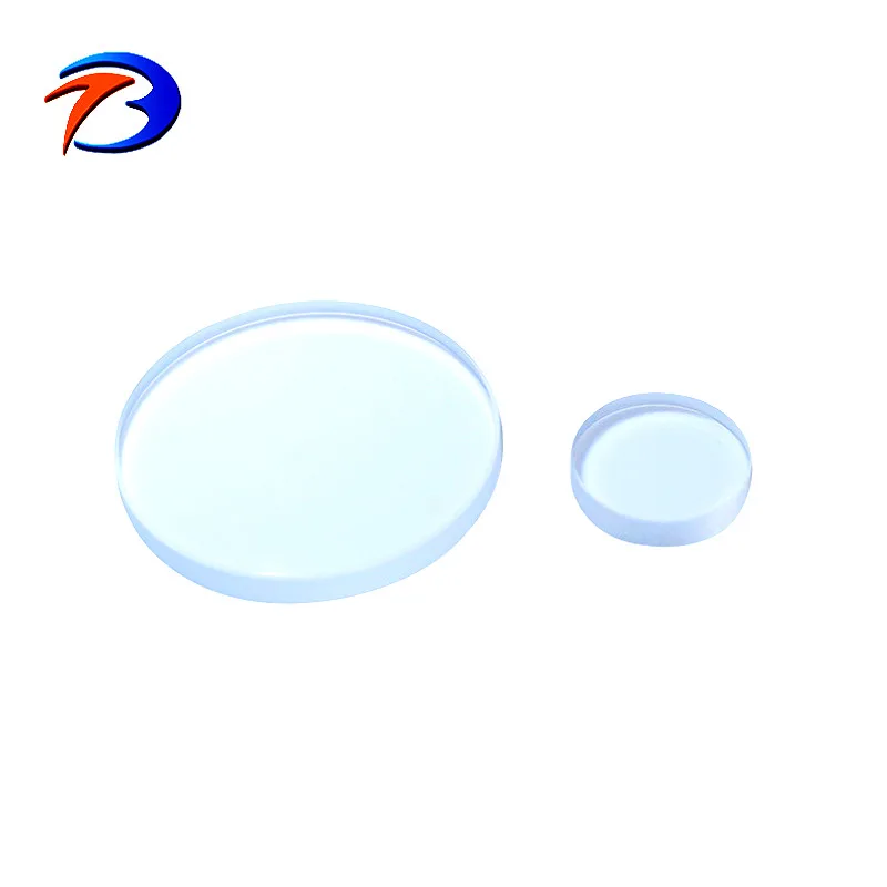 Single Crystal/IR-POLY Calcium Fluoride CaF2 windows with Single layer MgF2 AR coating