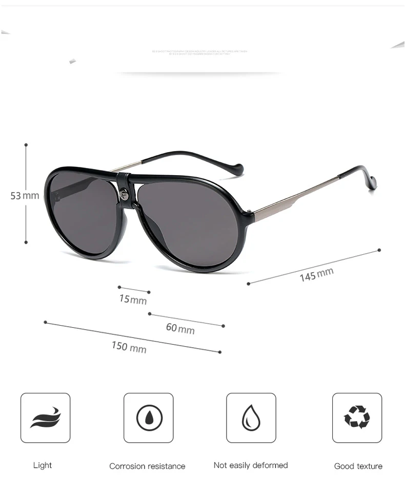 SHINELOT M1101 New Arrival Fashion Men Women Sunglasses PC Frame With Button Design Eyewear Custom LOGO Wholesale