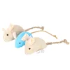 Cat Scratching Toy Durable 3PCS/lot Simulation Plush Mice Toy Set With Catnip Pet Interactive Playing Exercise Toy