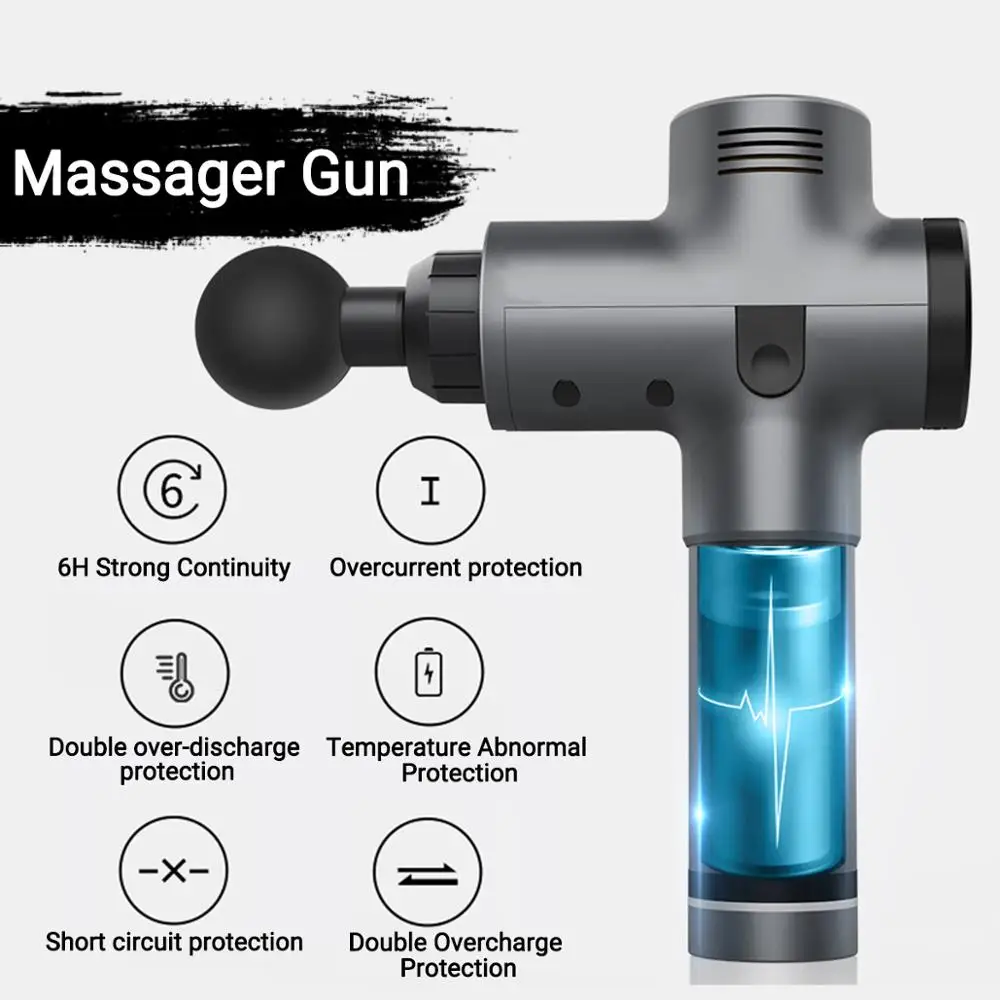 New product ideas 2020 Massage Tools Gun Dropshipping Massage Gun percussion Muscle massager