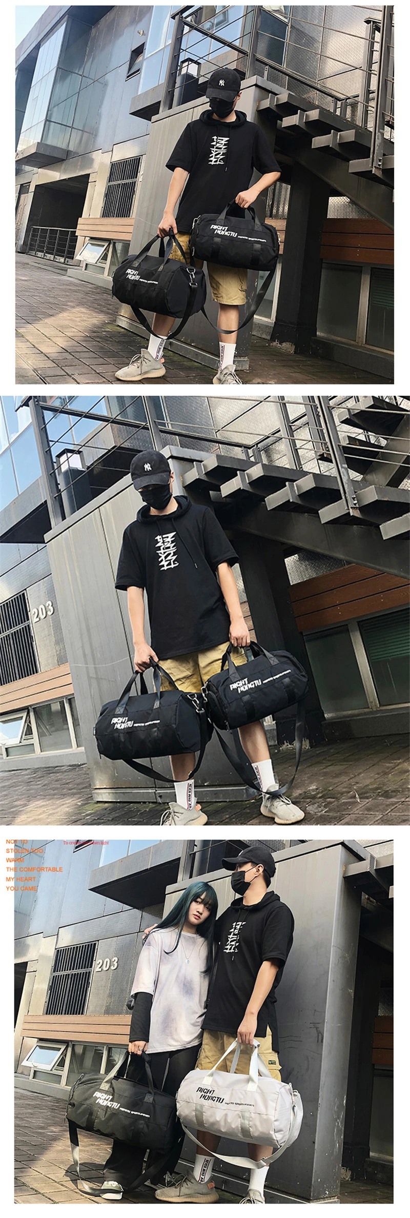 premium gym bag