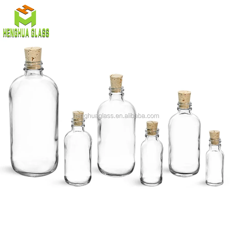 clear boston bottle