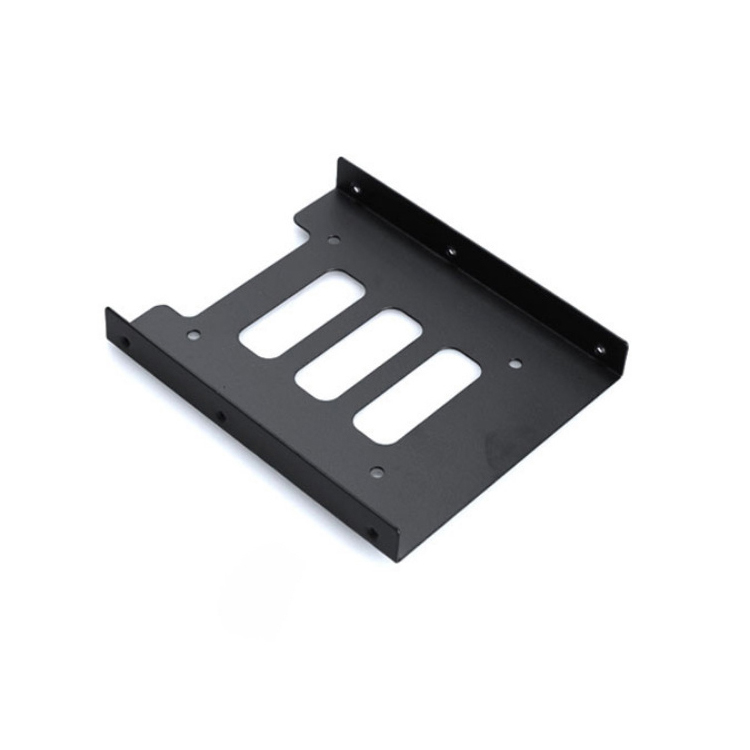 Chinese factory supplier supply  2 5 To 3 5 Inch Solid State Drive Bracket Desktop Optical Drive Position Fixing Ssd Aluminum Alloy Black - Buy 2 5 Turn 3 5 Inch Solid State Drive Bracket 2 5 Inch Optical Drive Iron Bracket hard Drive Damping Bracket 2.5 To 3.5 Inch Ssd Bracket desktop Mechanical Sata Bracket solid State Drive Adapter aluminum Alloy Damping Bracket optical Drive Fixing Bracket