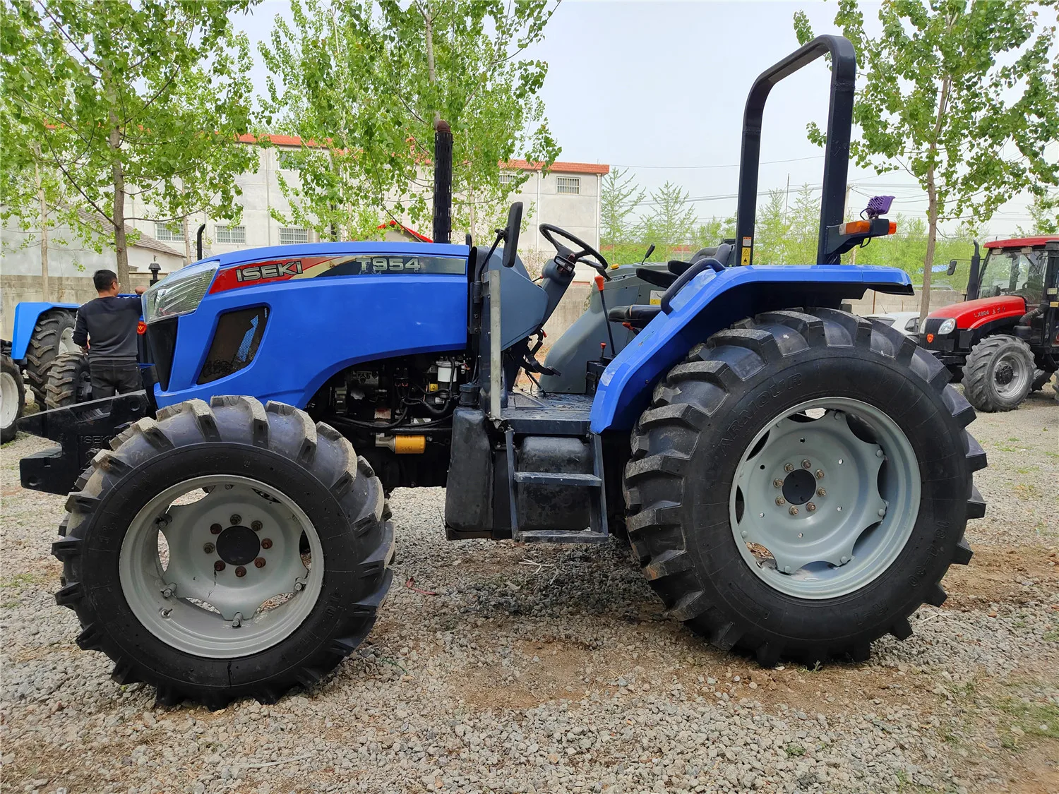 Used Tractors Japan Farm Machinery Iseki T954 Without Cab 95hp 4wd Wheel Tractors On Sale Buy