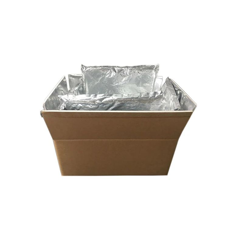 Fresh Food Packing Box Insulated Carton/aluminum Foil Foam Folding Foam ...